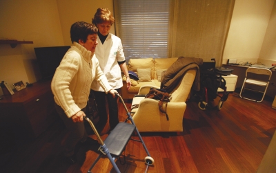 Pere Mata fa dos anys que s'encarrega de l'Atenció Domiciliària a Sabadell, prenent el relleu de Clece/ Ajuntament